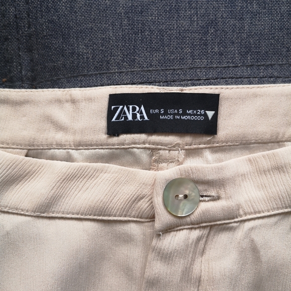 NWOT Zara wide legged high rise pants/ pallazo - Picture 4 of 10